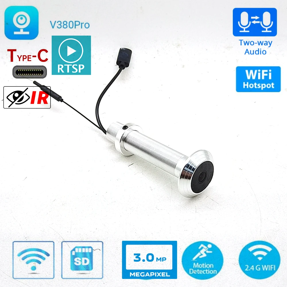 16MM Diameter V380 Mini WiFi P - Eufy Camera E220 review and price