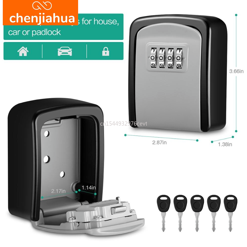Wall Mount Key Storage Secret  - Lockbox Key Secure review and price